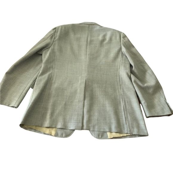 DAKS Grey Sports Jacket Blazer Size 42 - Picture 3 of 8